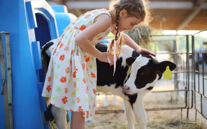 Kids farming